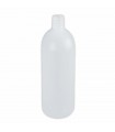 Botella traslucida redonda 1 litro sin tapon